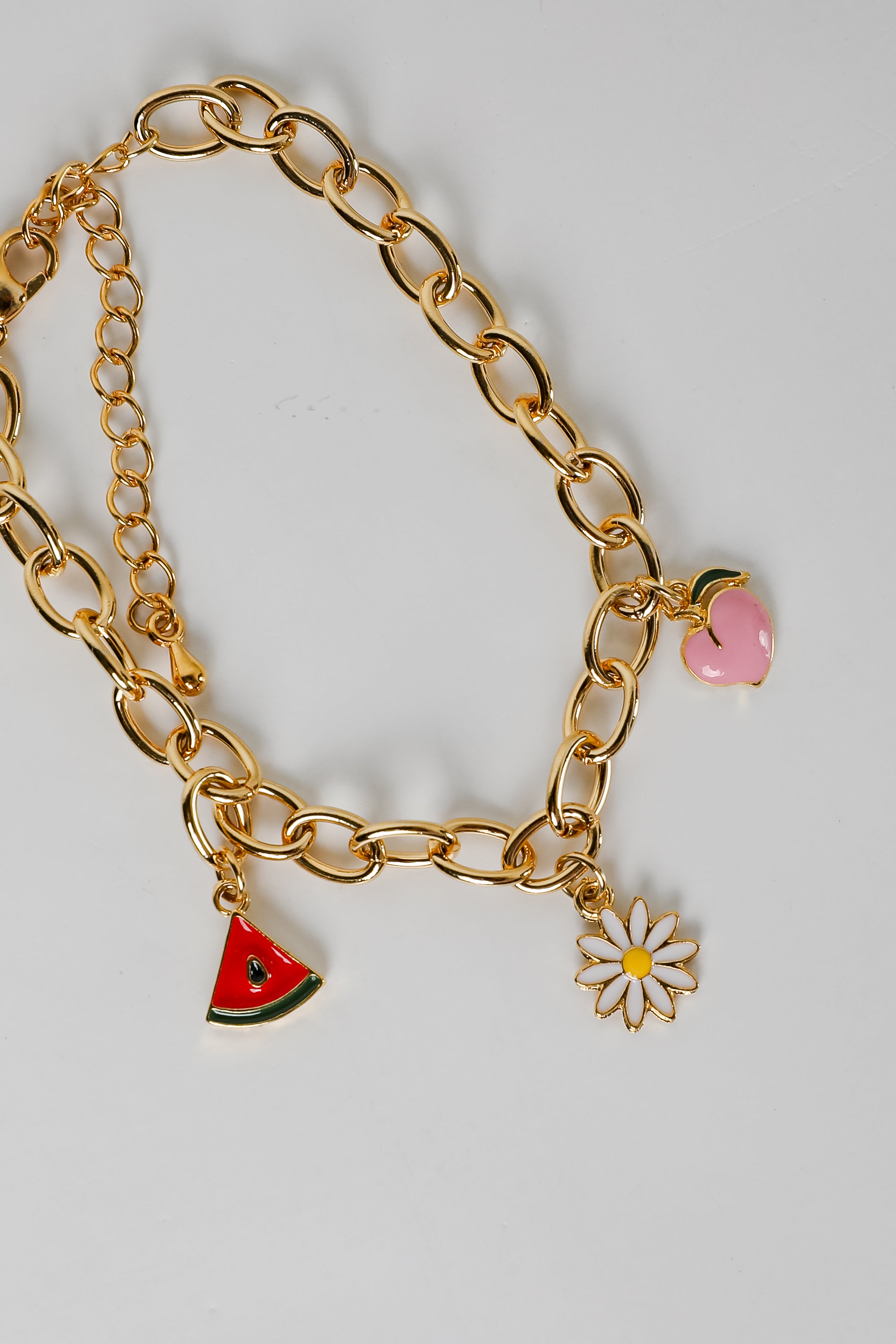 Chloe Gold Charm Bracelet