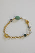 Amy Gold Gemstone Bracelet