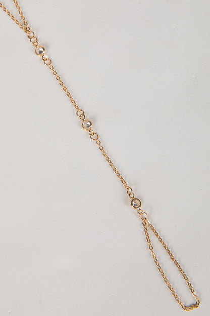 gold hand chain
