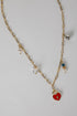 Lily Gold Charm Necklace