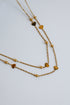 Rosie Gold Heart Charm Layered Necklace