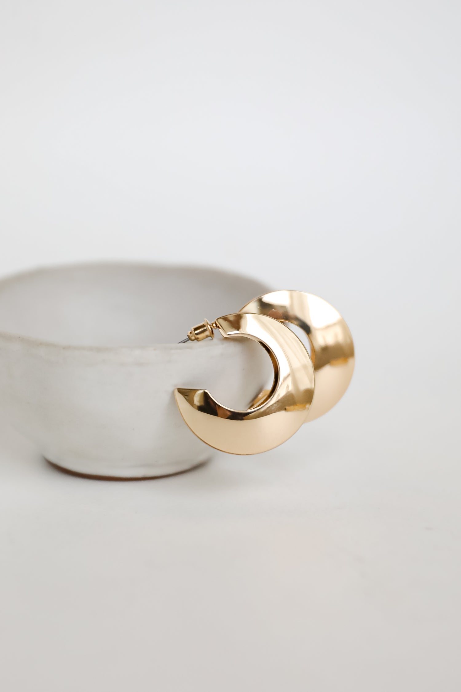 Sadie Gold Hoop Earrings