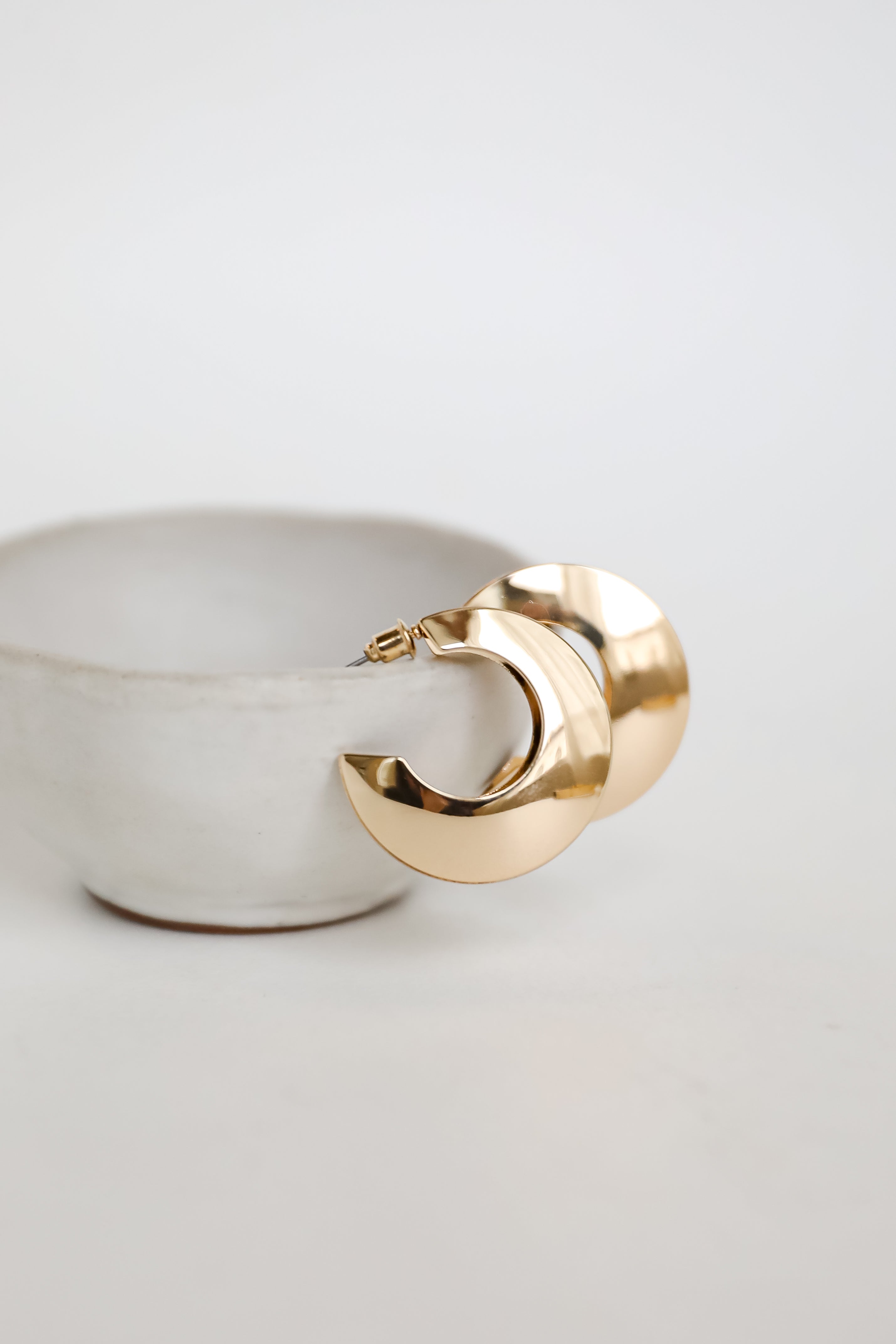 Sadie Gold Hoop Earrings