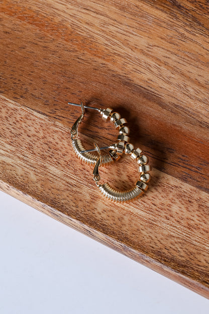 Sadie Gold Hoop Earrings