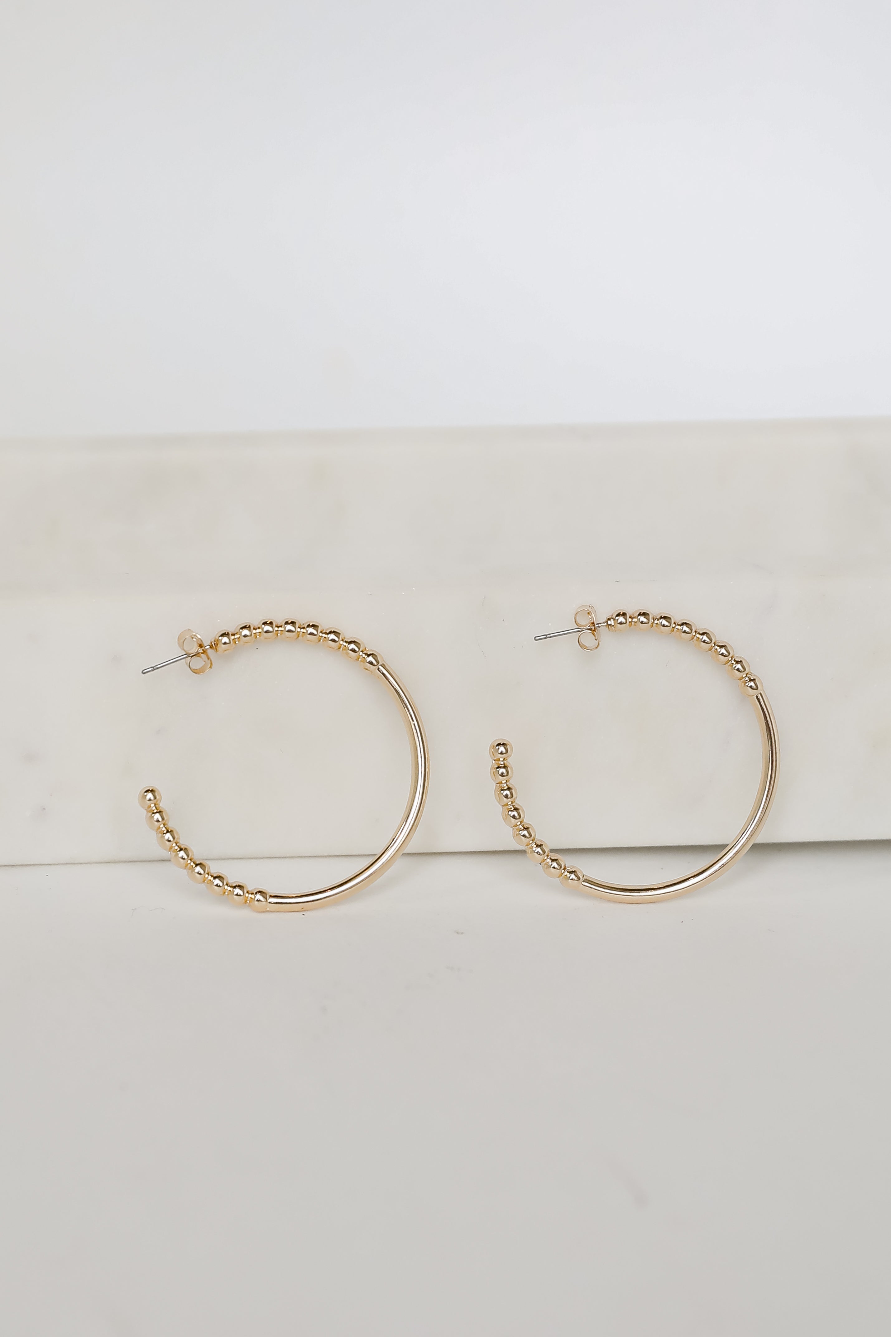 Eden Gold Hoop Earrings