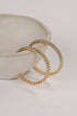 Melanie Gold Hoop Earrings