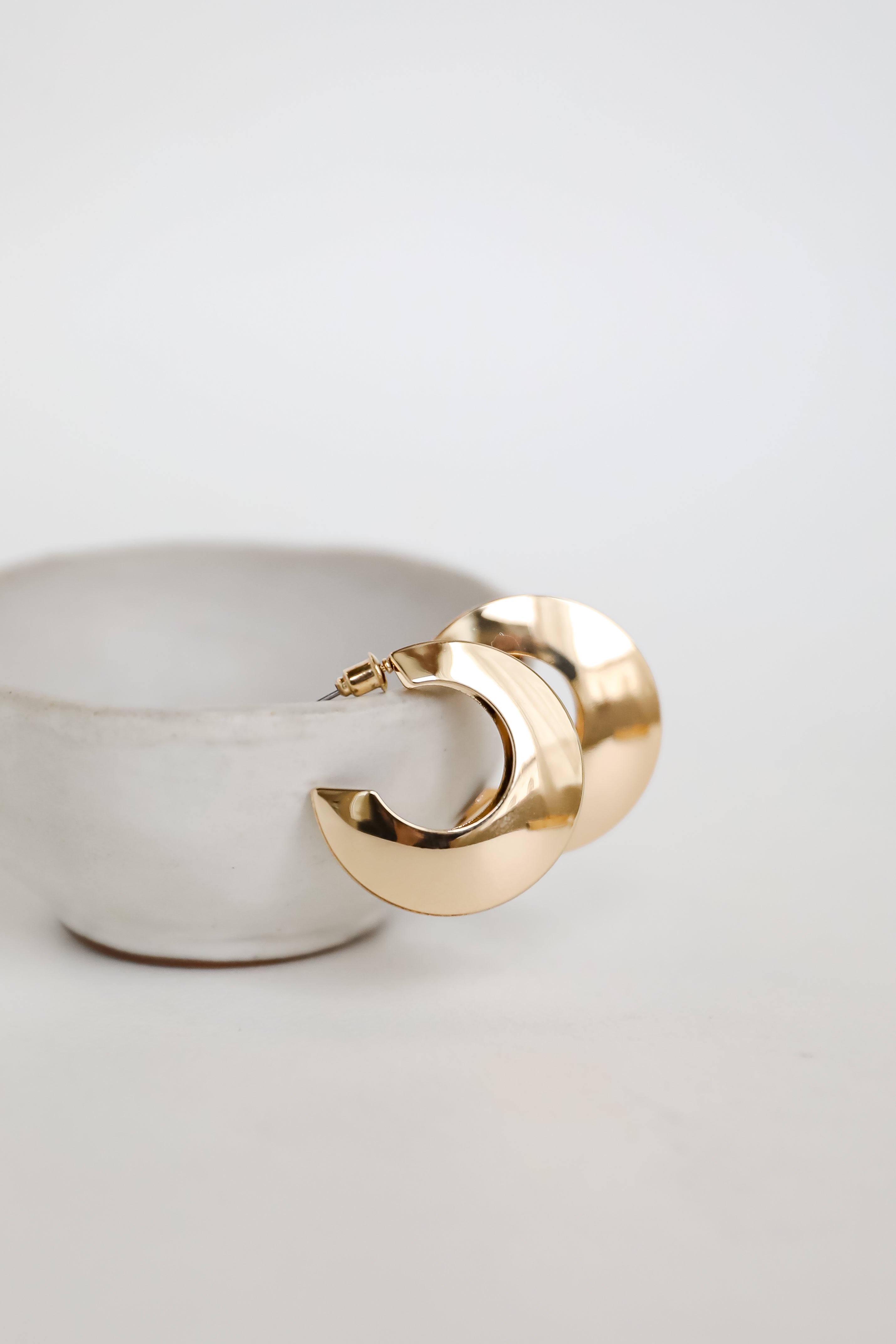 Sadie Gold Hoop Earrings