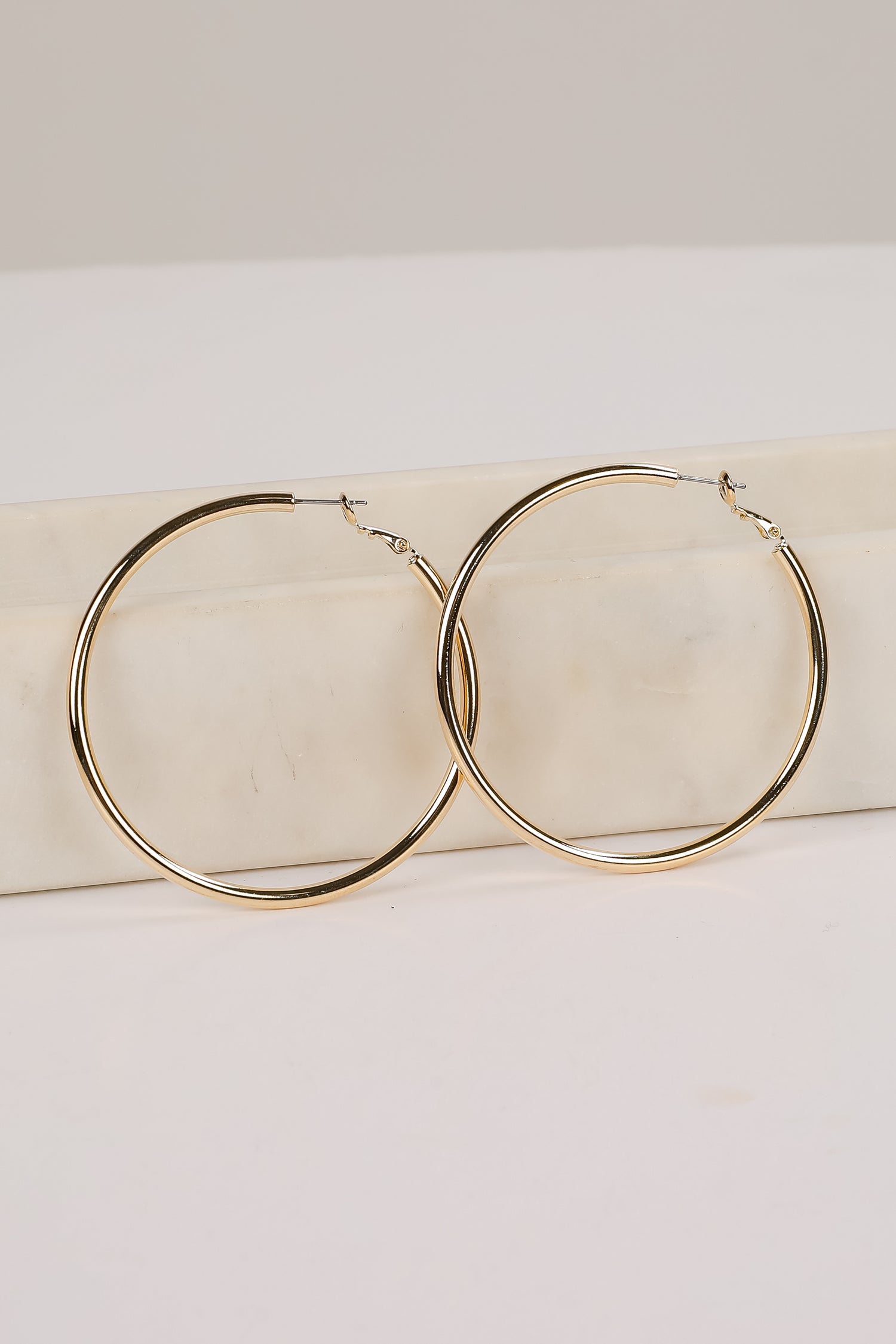 Samantha Gold Hoop Earrings