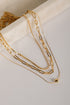 Taylor Gold Layered Chain Necklace