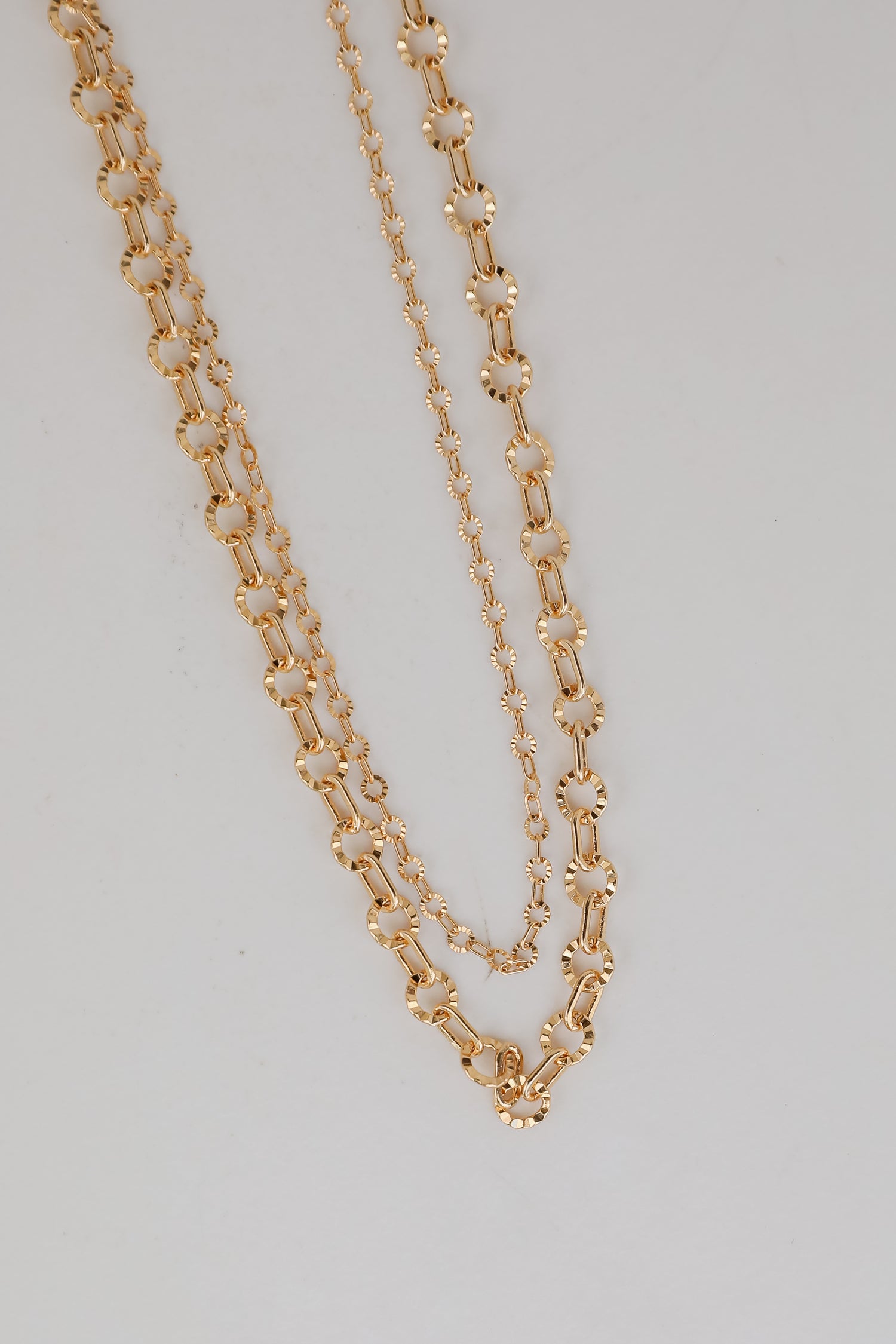 Sadie Gold Layered Chain Necklace