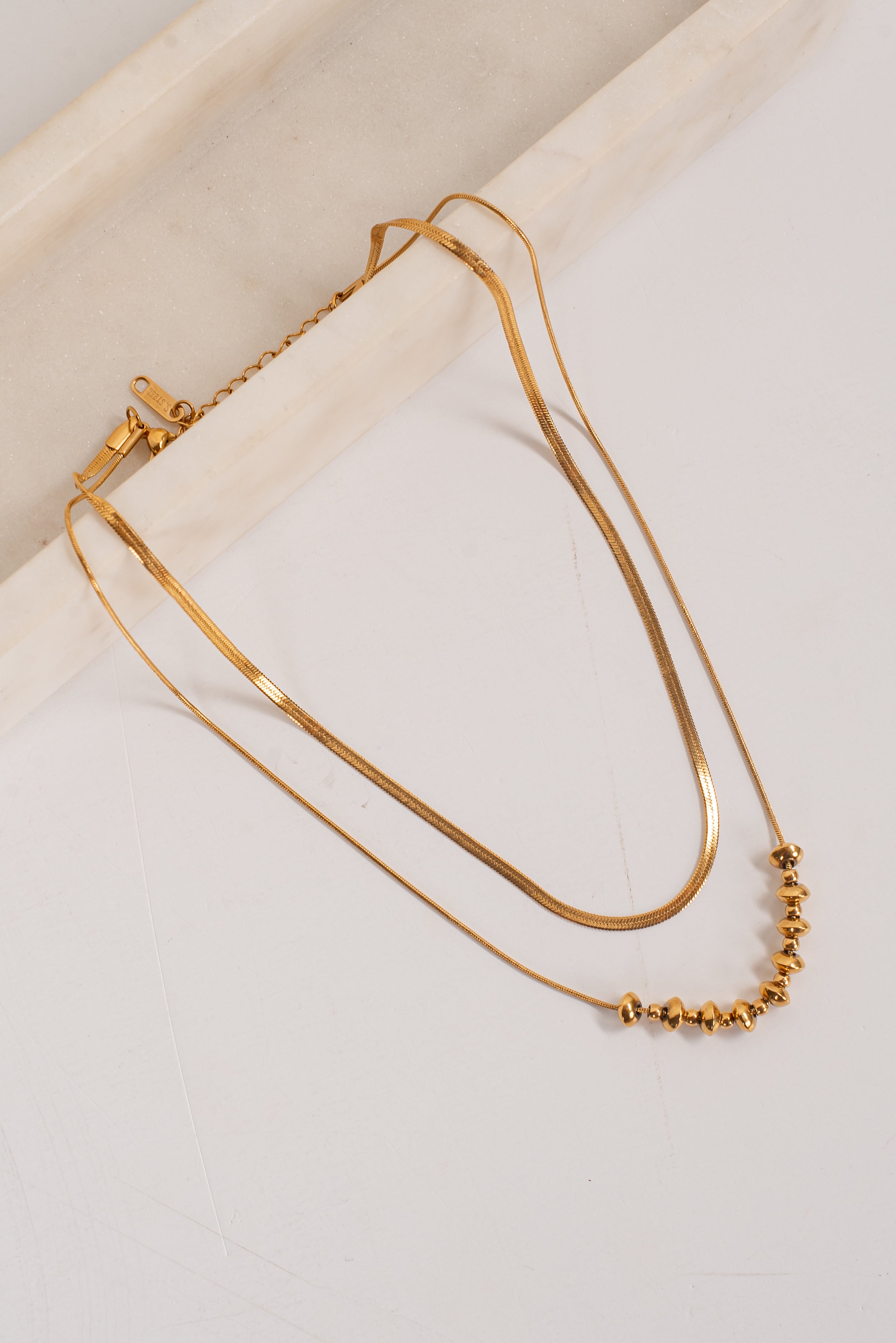 Piper Gold Layered Necklace