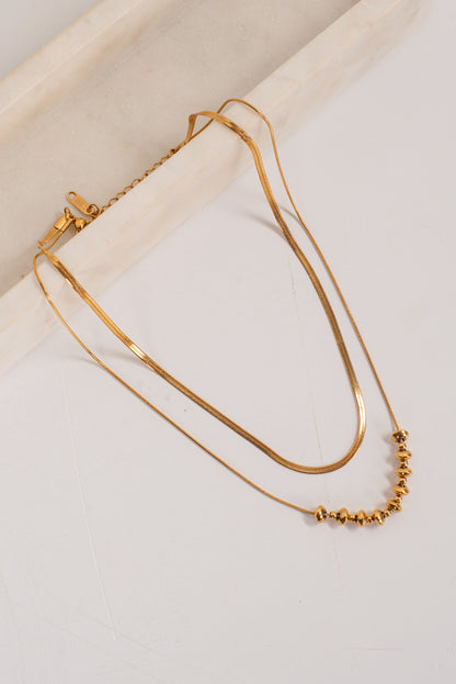 Piper Gold Layered Necklace