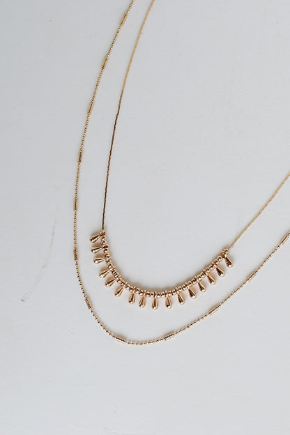 Gold Layered Chain Necklace