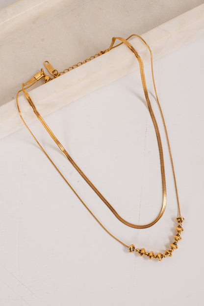 Piper Gold Layered Necklace