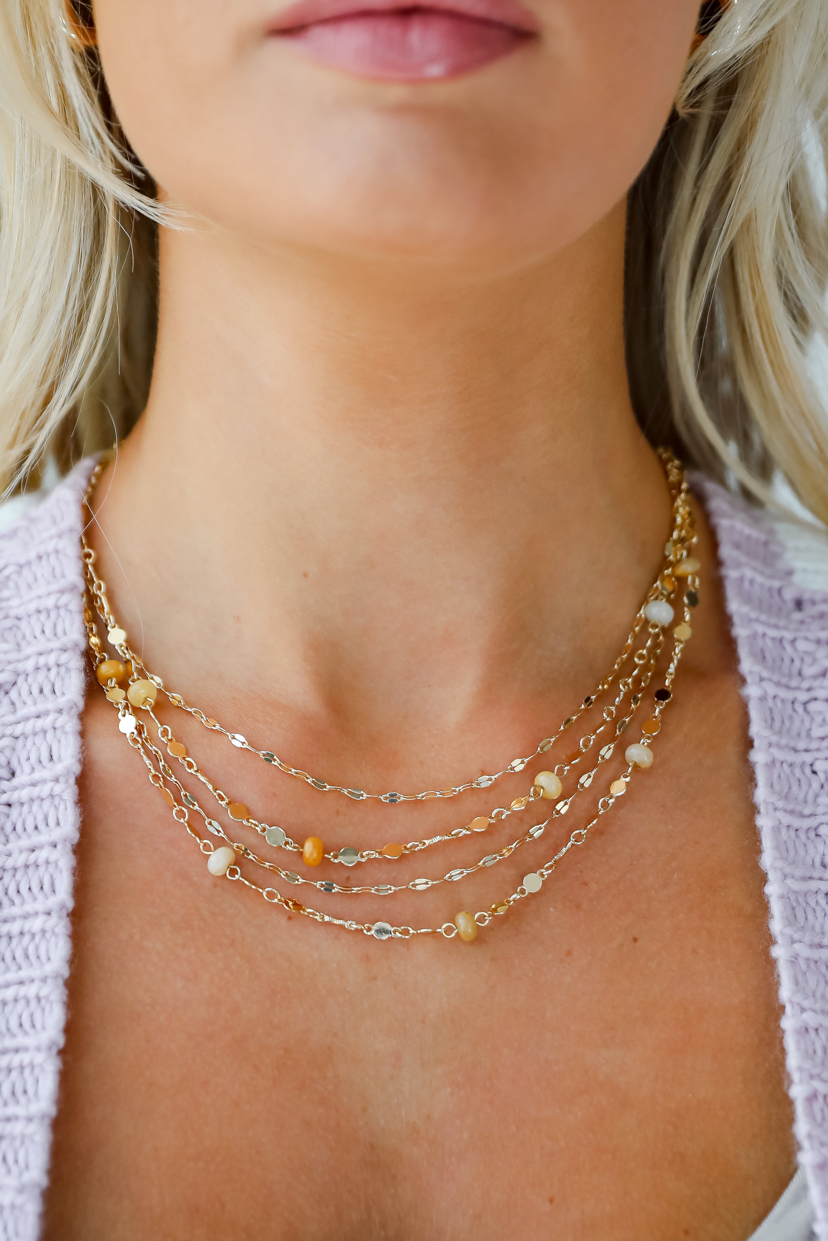 Caroline Natural Layered Necklace