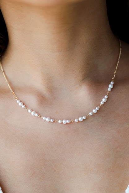 pearl necklaces