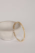 Joanna Gold Beaded Rhinestone Cuff Bracelet