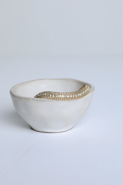 Eleanor Gold Rhinestone Bracelet