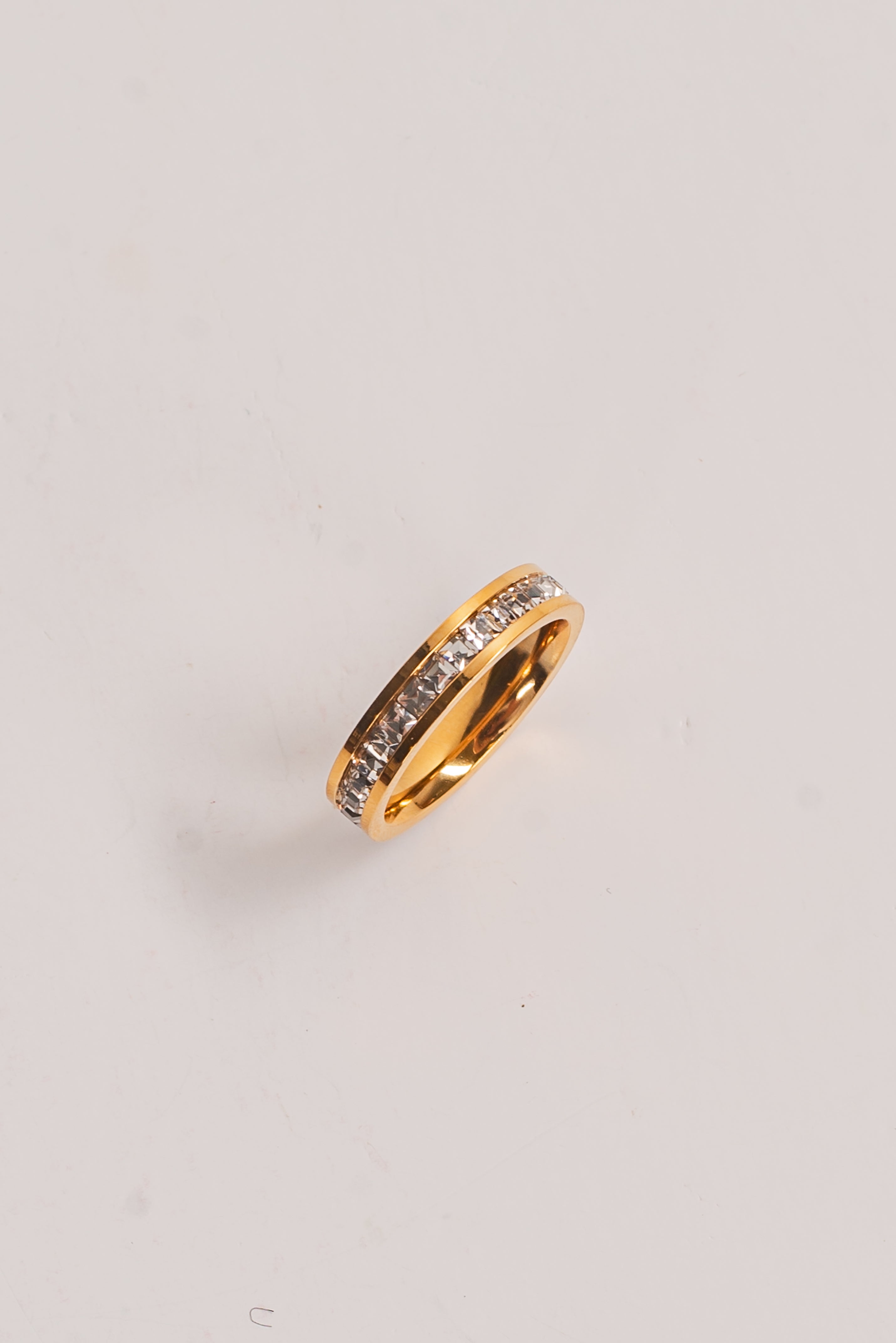 Emilee Gold Rhinestone Ring