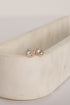 Sawyer Gold Rhinestone Stud Earrings