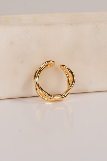 Helen Gold Triple Ring