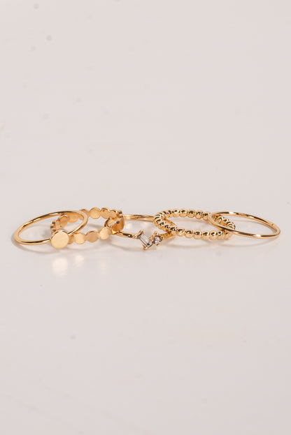 Haven Gold Ring Set