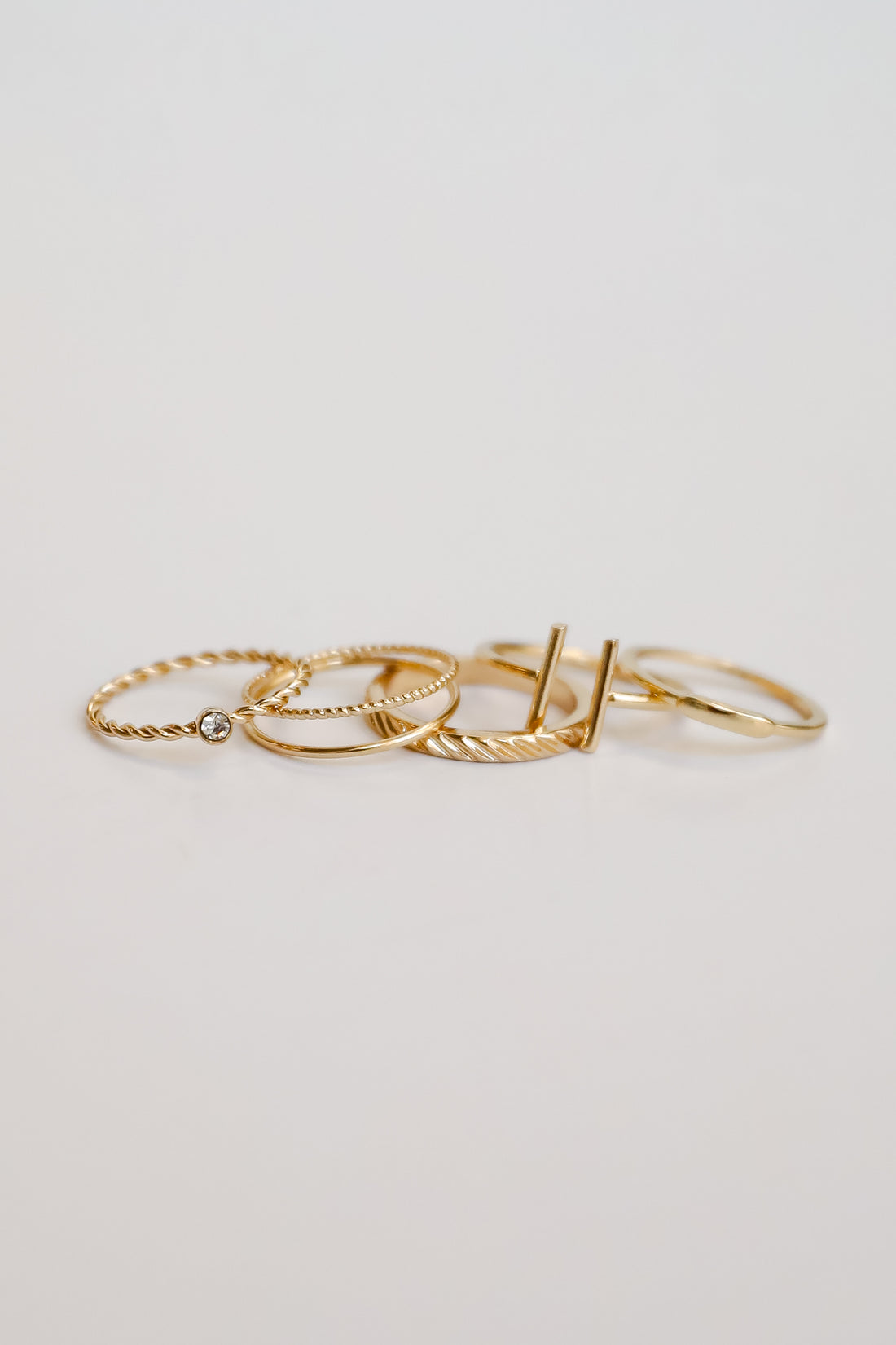 Diana Gold Ring Set