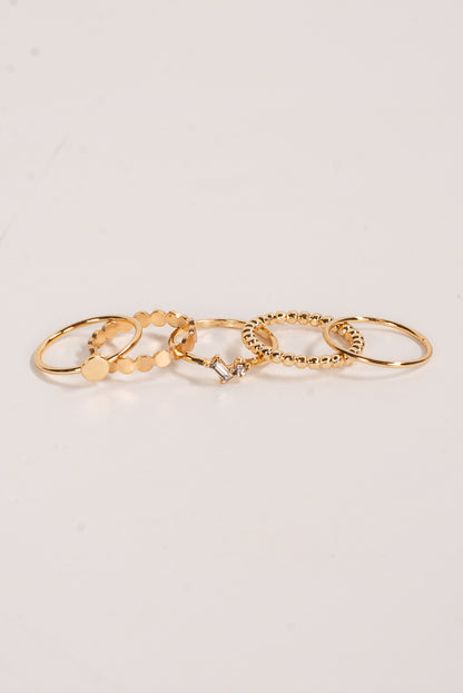 Haven Gold Ring Set
