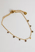 Elise Gold Star Charm Bracelet