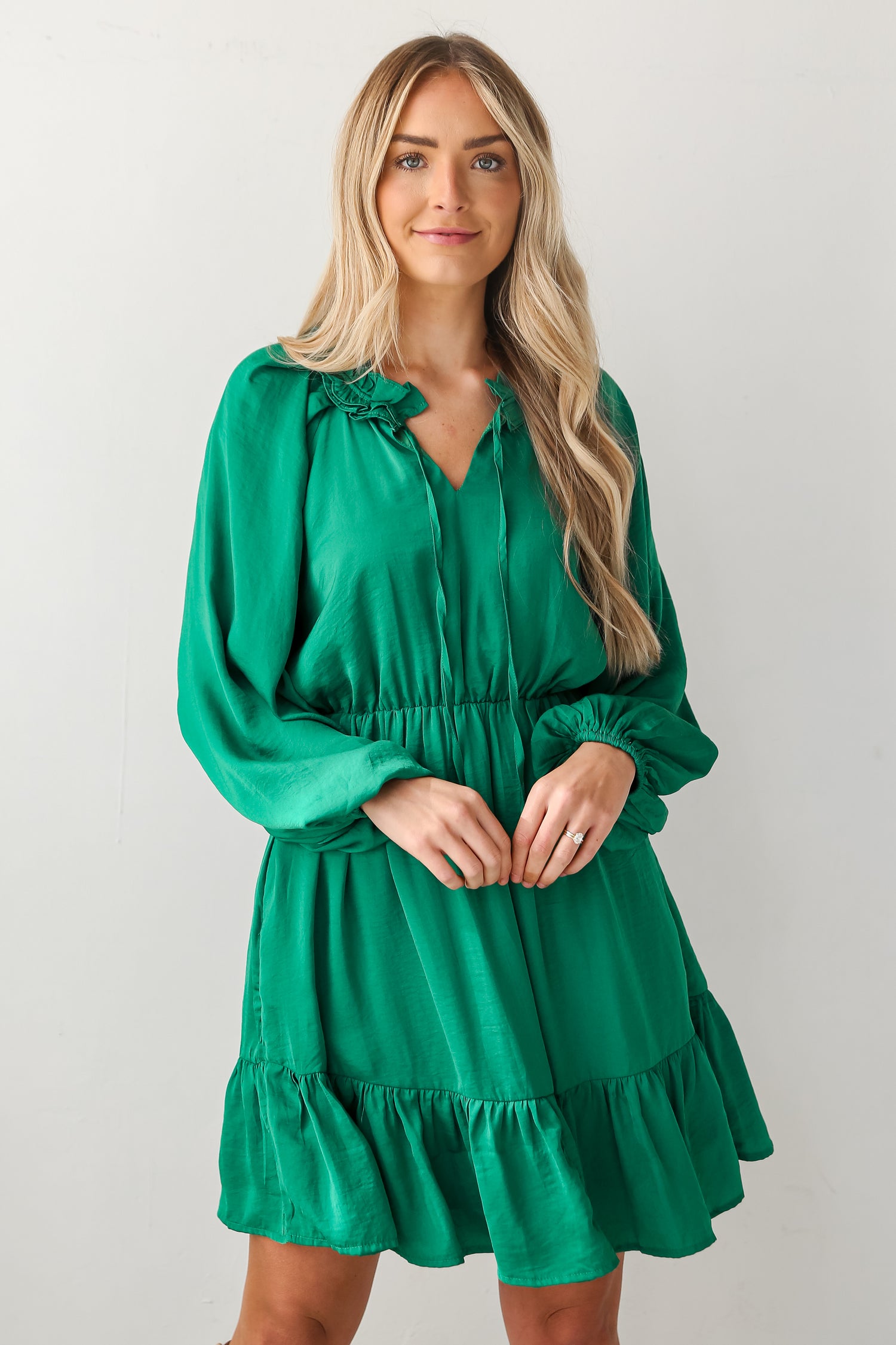 green dress for women