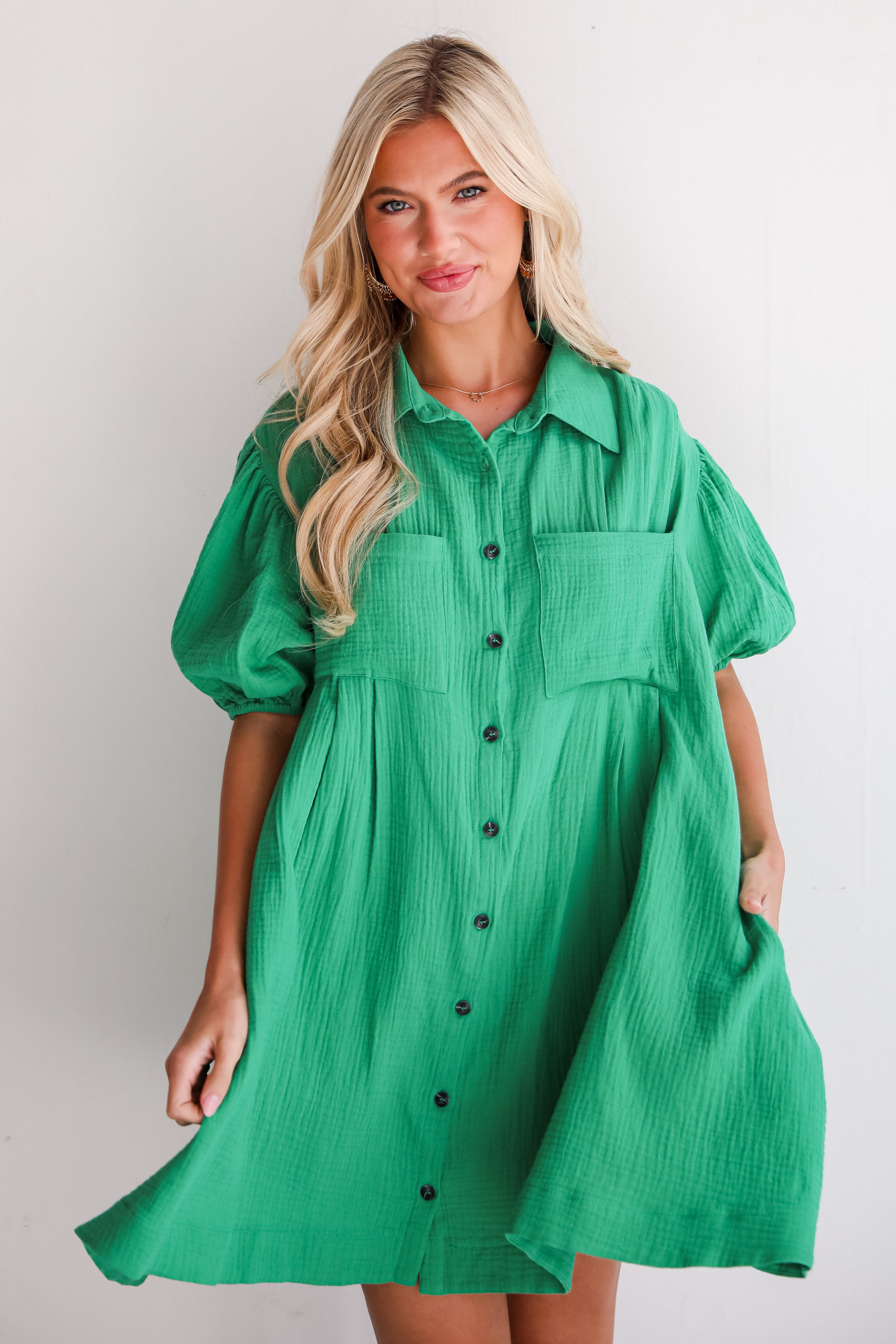 kelly green dresses