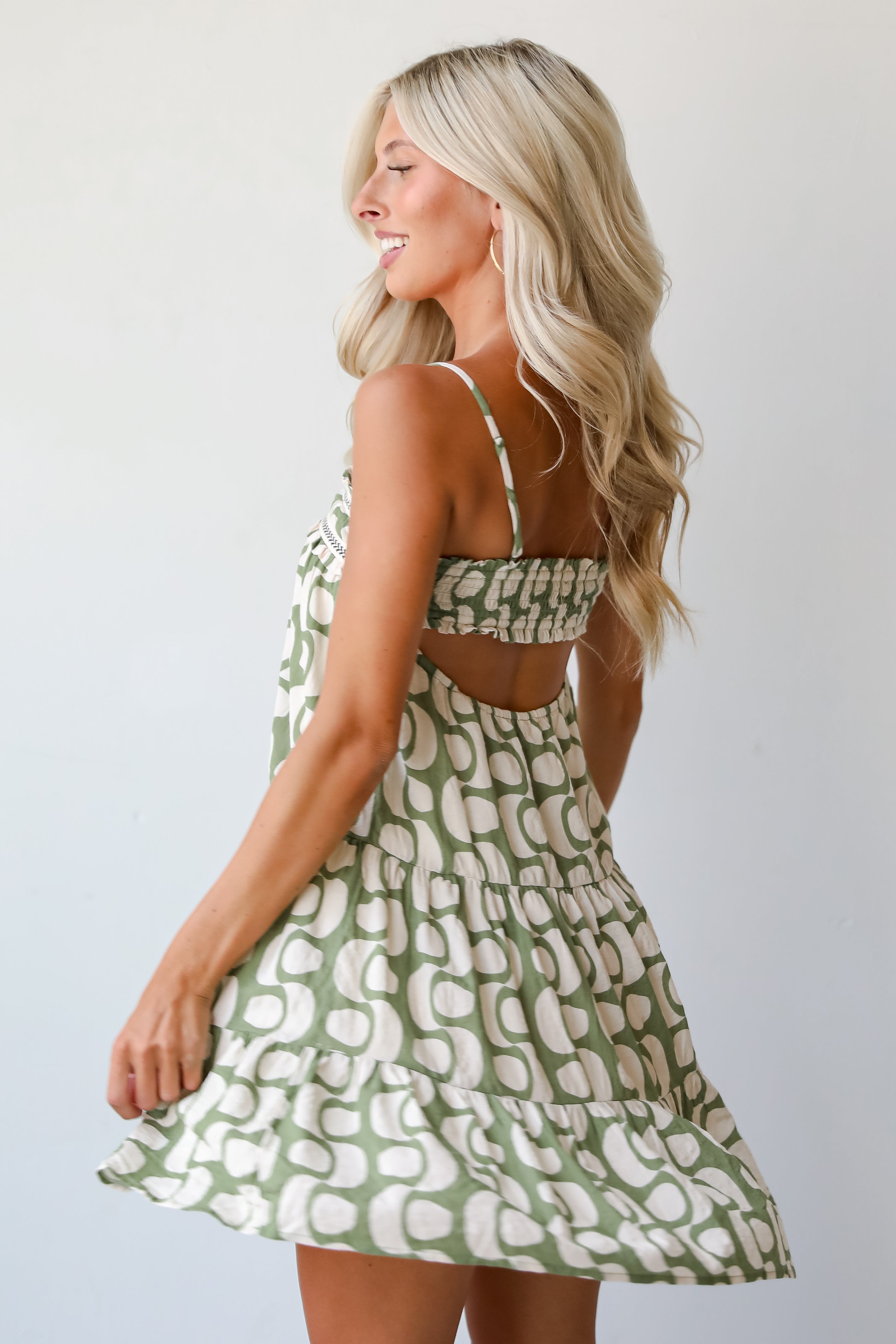 Darling Success Green Mini Dress