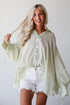 Light Green Oversized Blouse