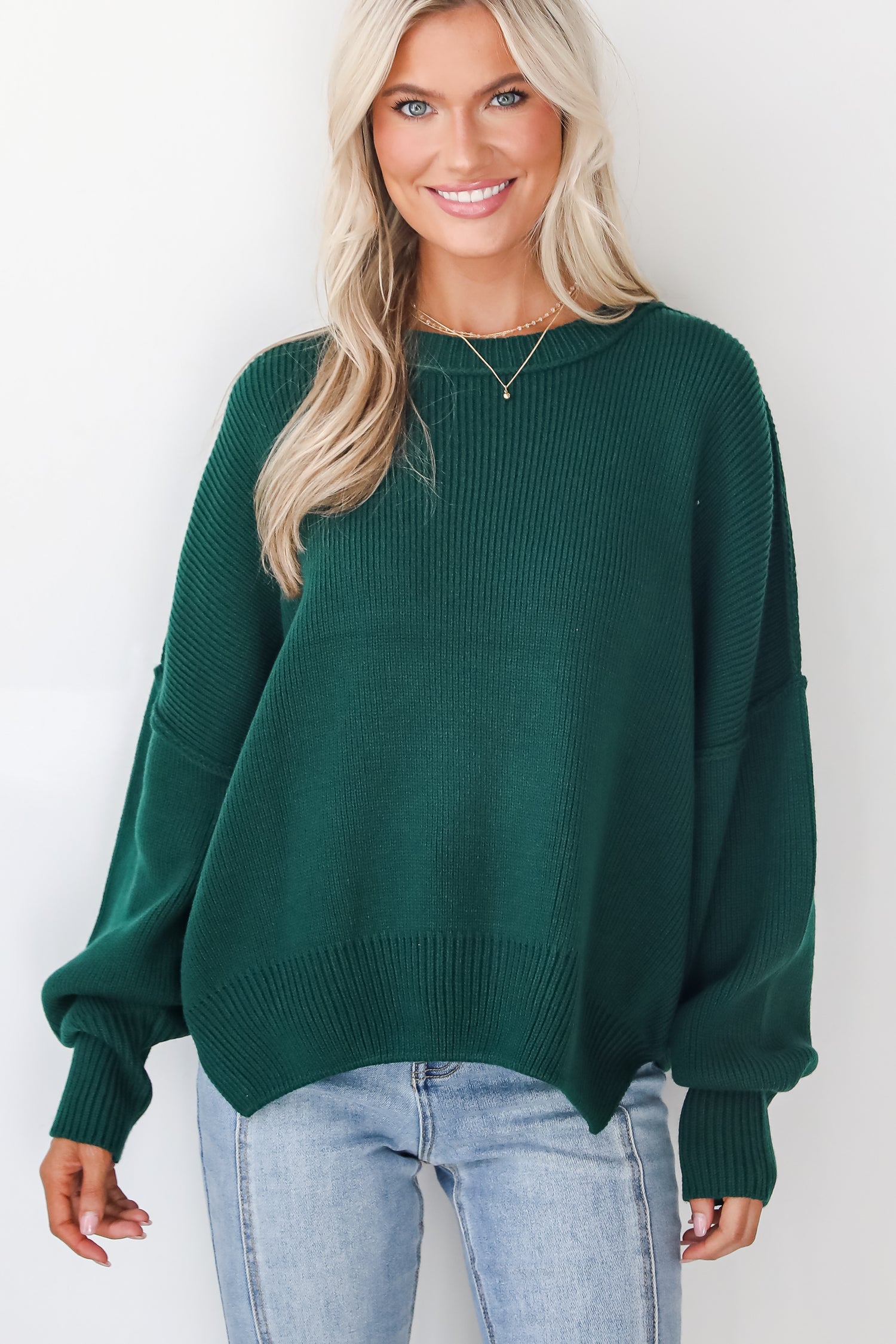 Classically Comfy Oversized Sweater