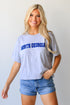 Heather Grey North Georgia Cropped Tee