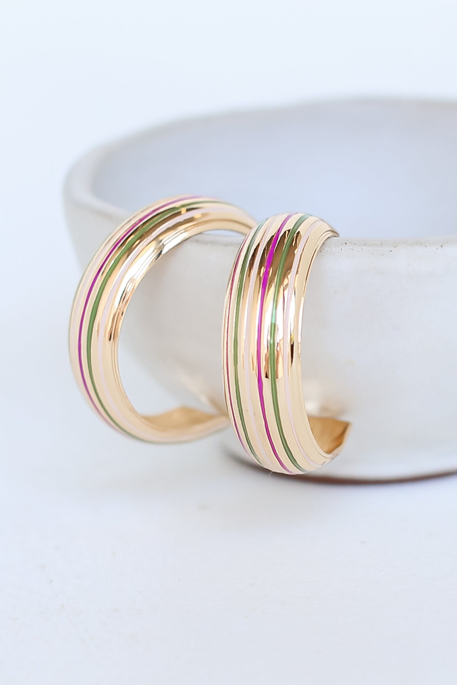 Gold Hoop Earrings