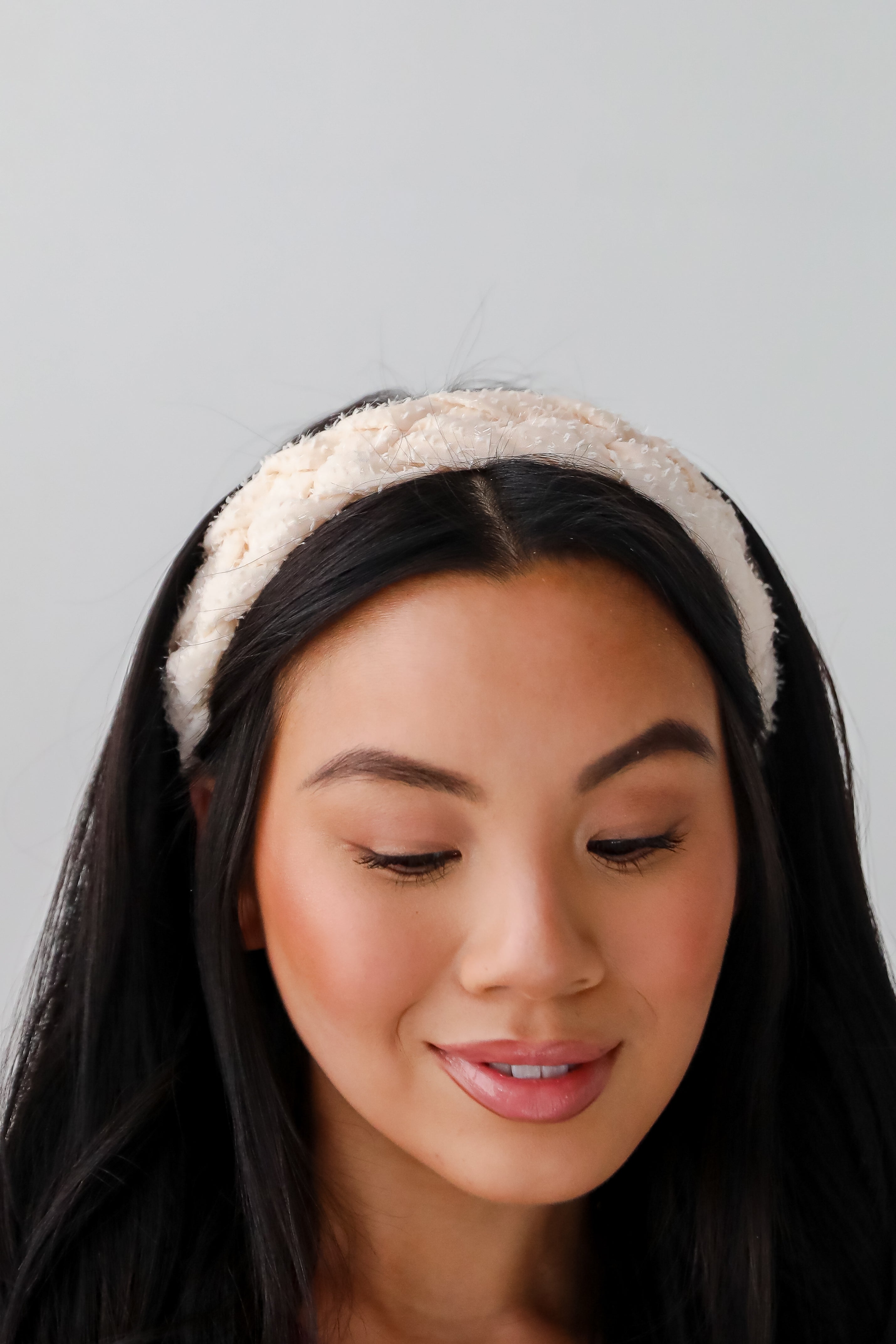 Ideally Dainty Ivory Braided Headband