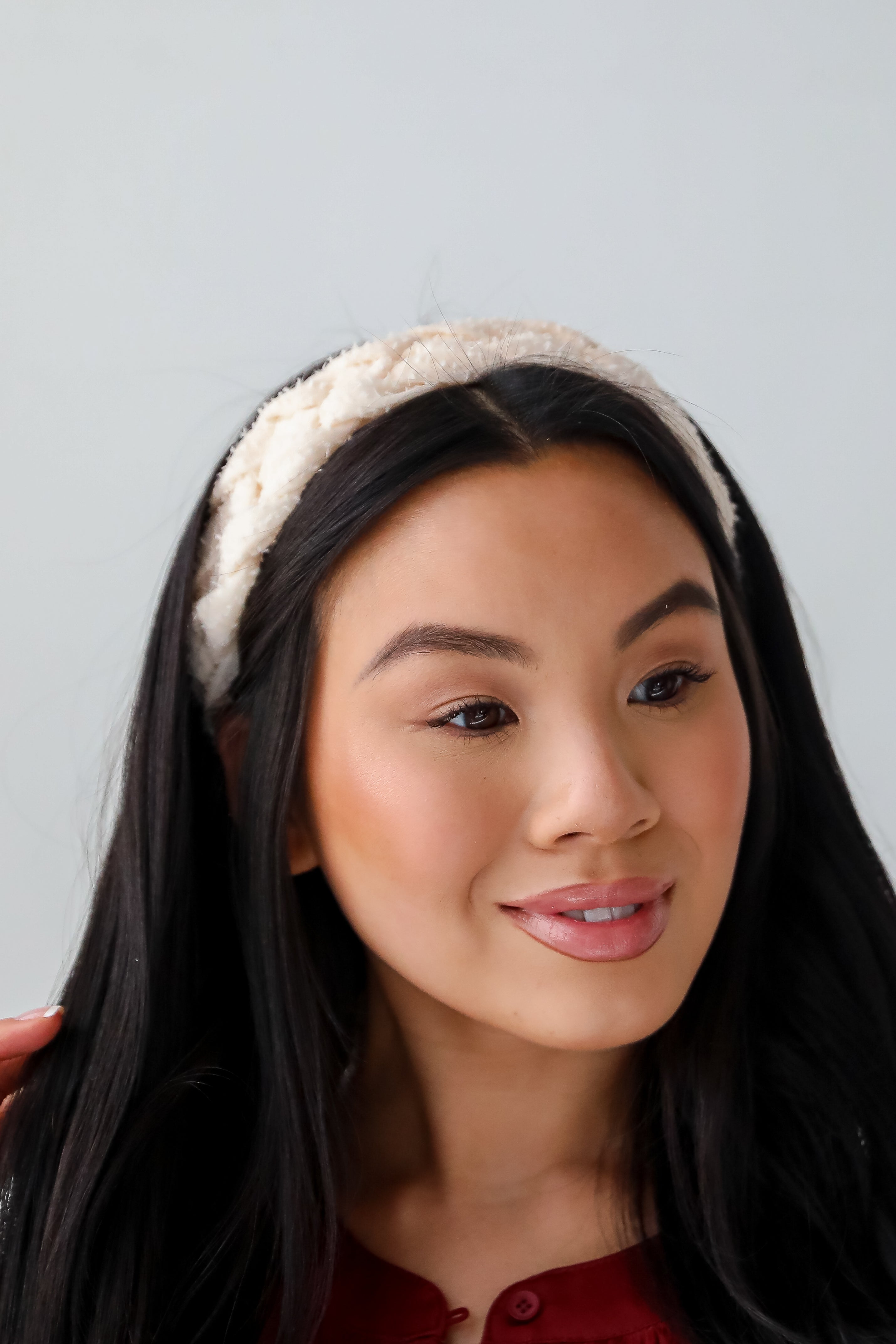 Ideally Dainty Ivory Braided Headband