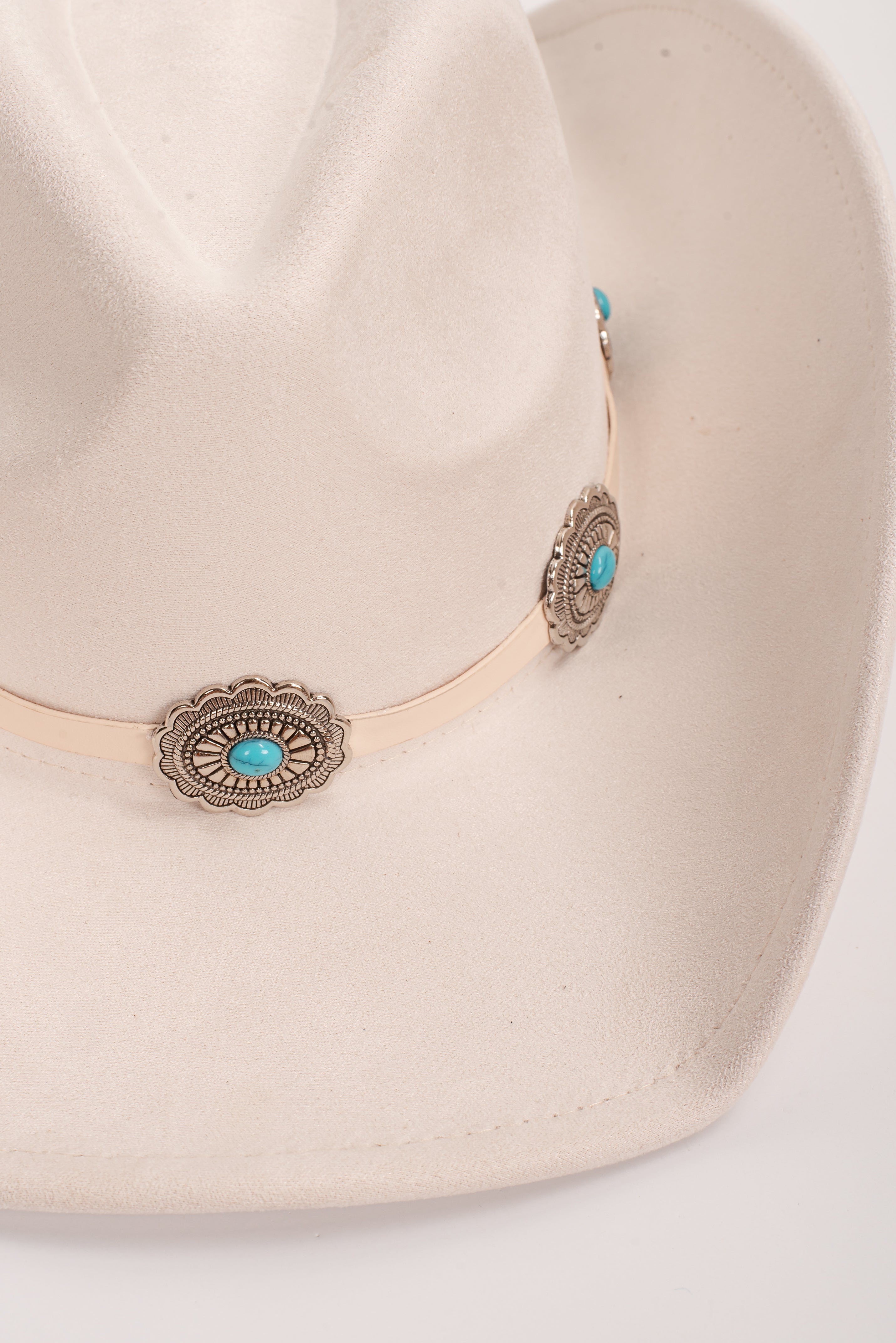 All American Ivory Fedora Western Hat