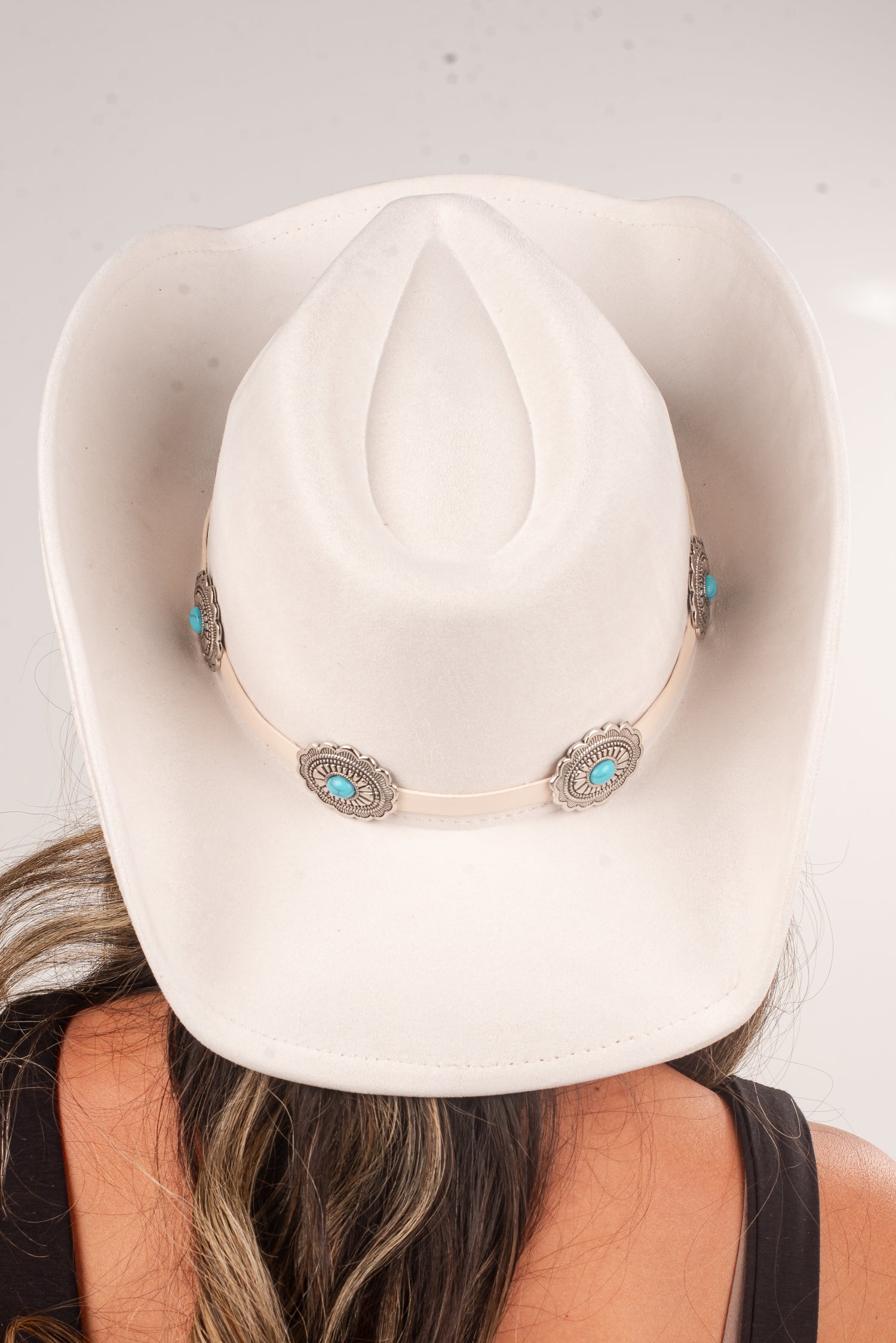 All American Ivory Fedora Western Hat