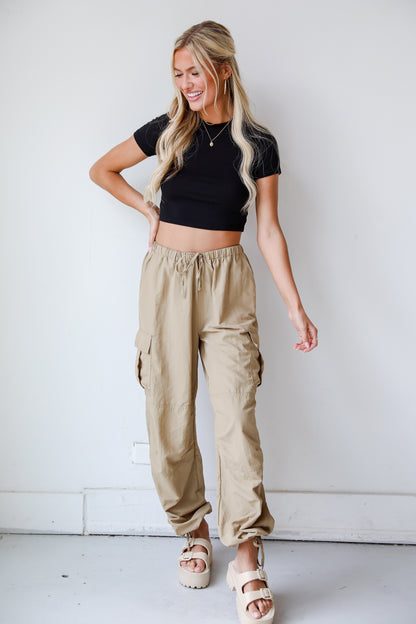 tan cargo pants