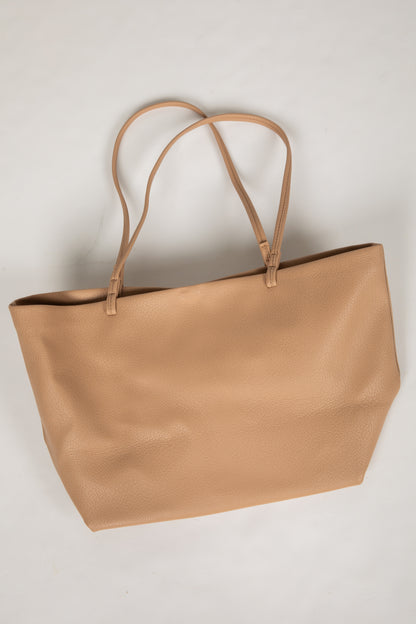 taupe shoulder bag