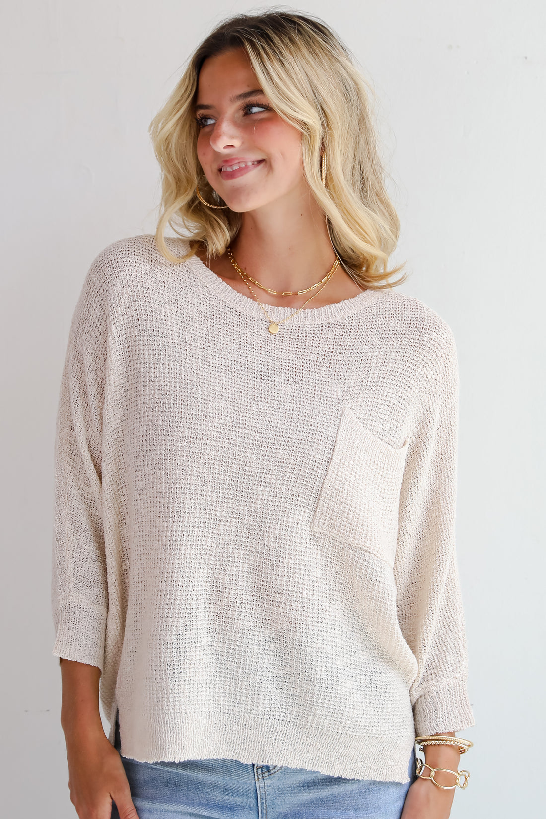 Mood Setter Lightweight Knit Sweater