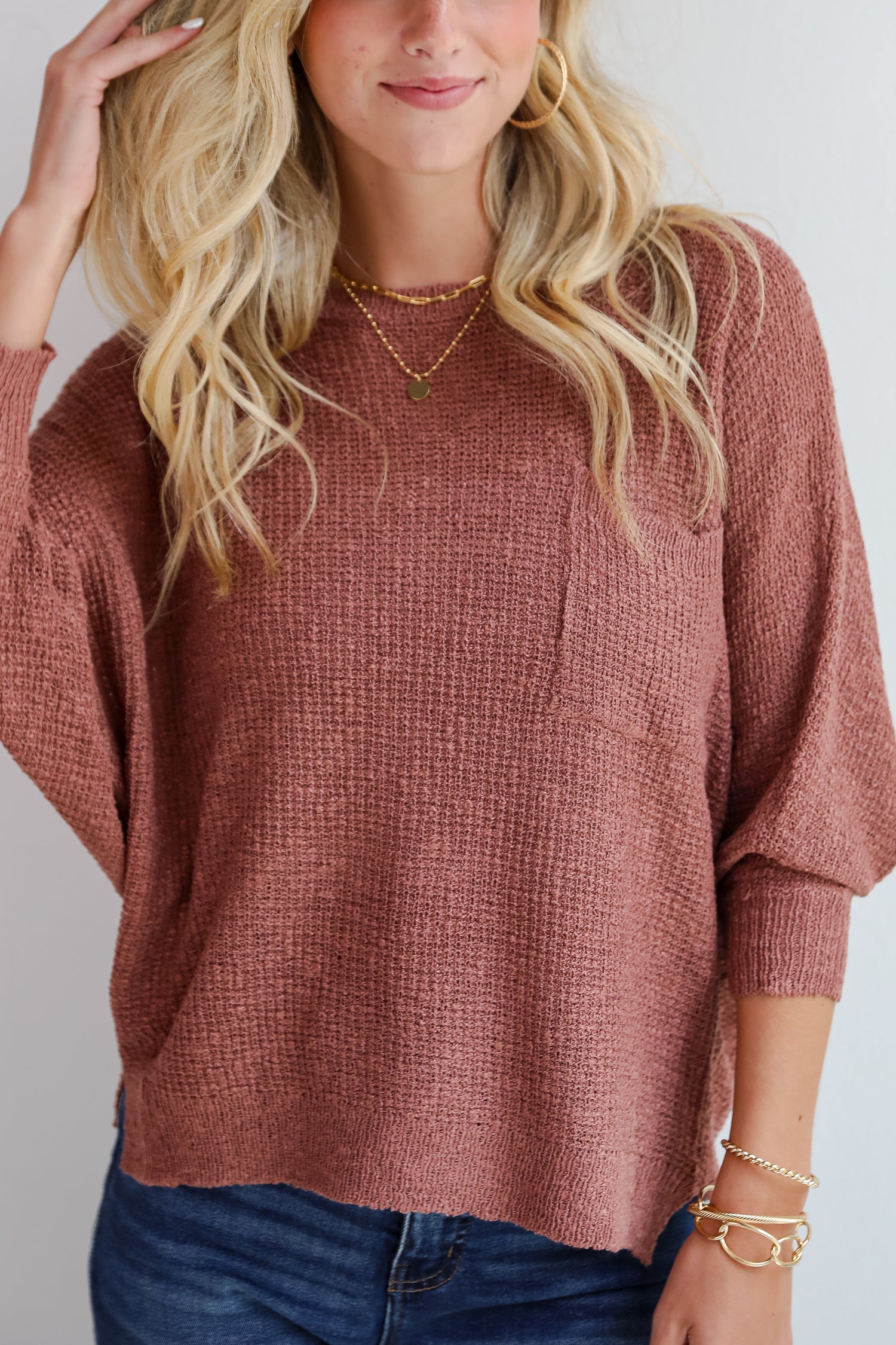 Mood Setter Lightweight Knit Sweater