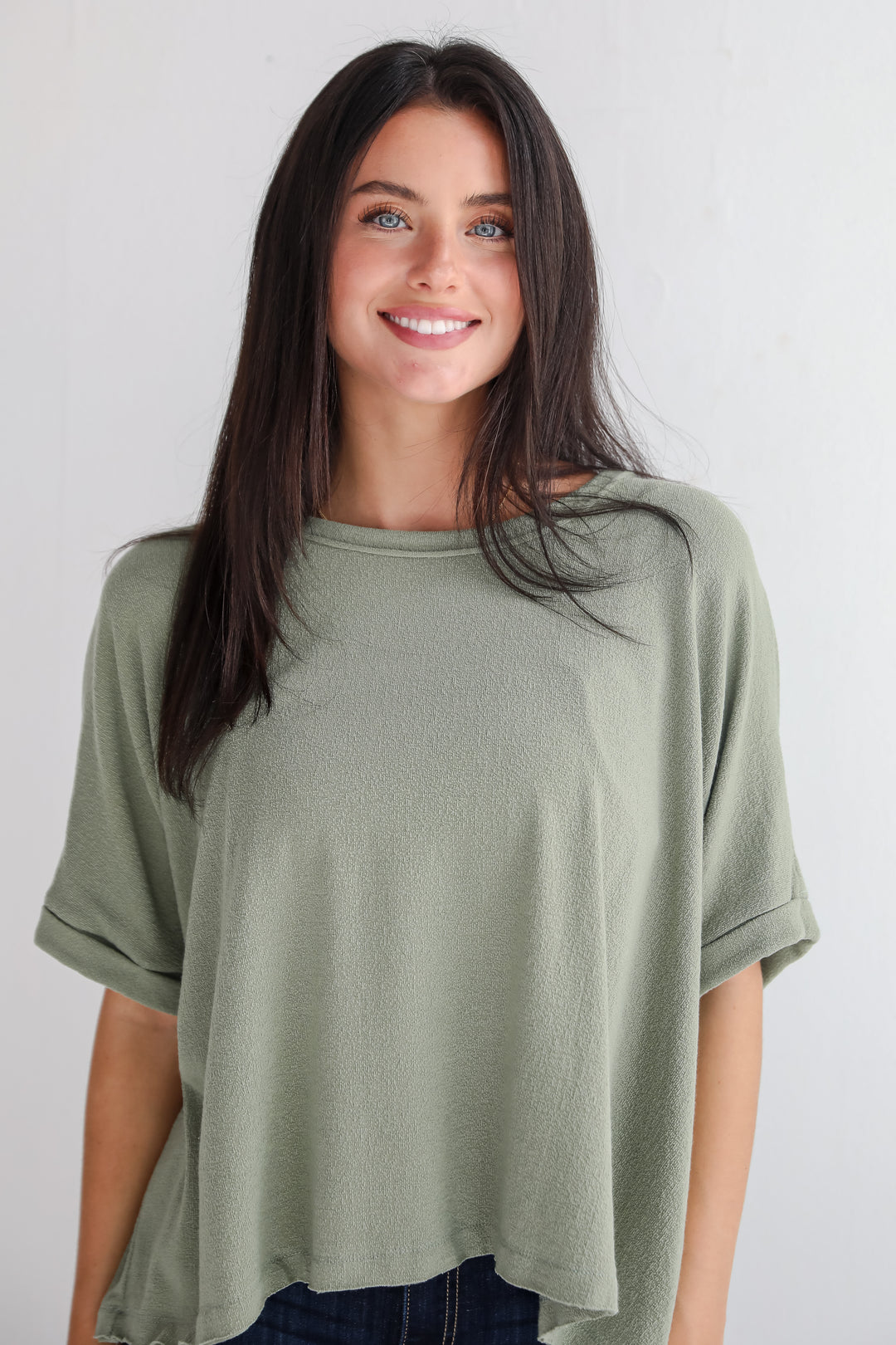 Sweetest Concept Short Sleeve Knit Top