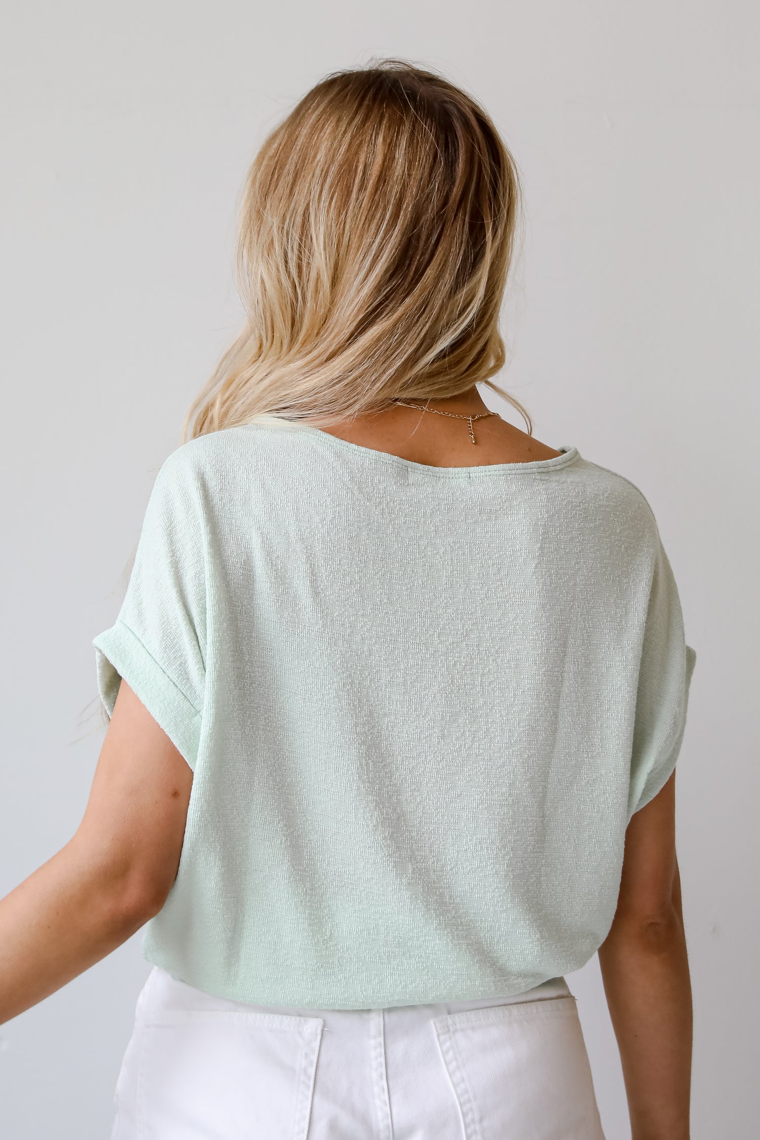 mint short sleeve tee