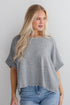 Sweetest Concept Short Sleeve Knit Top