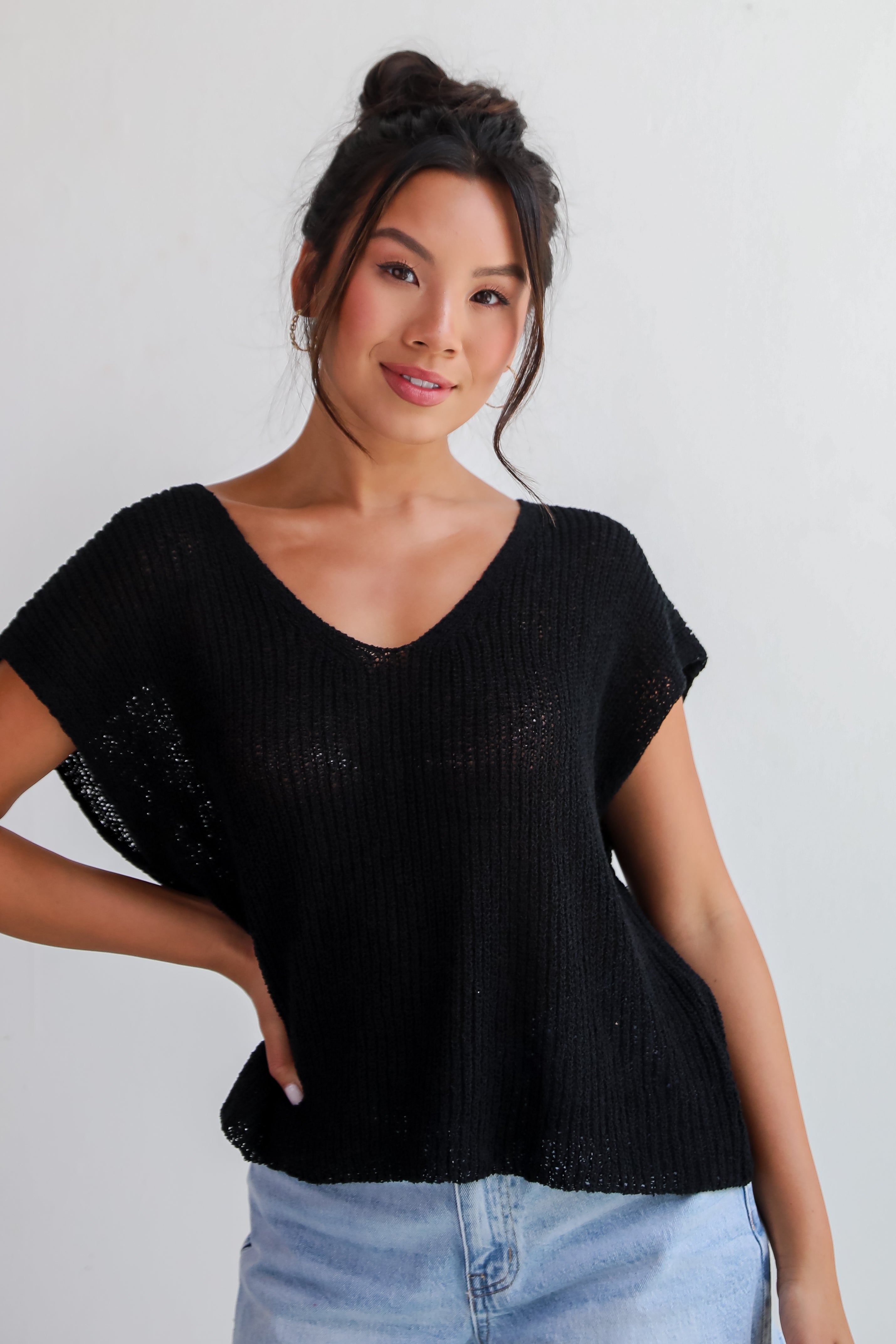 Cool Vibes Lightweight Knit Top