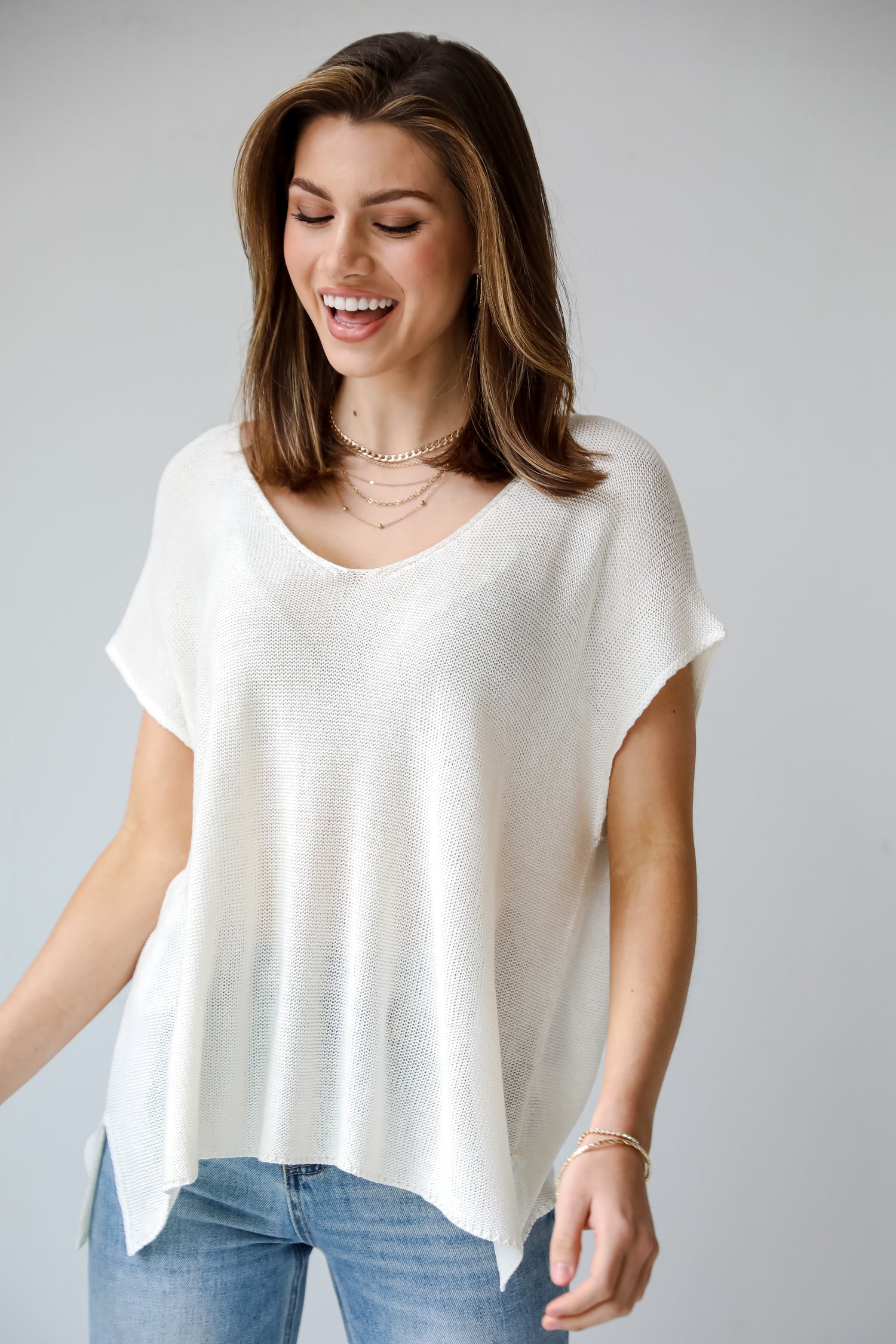 womens knit tees