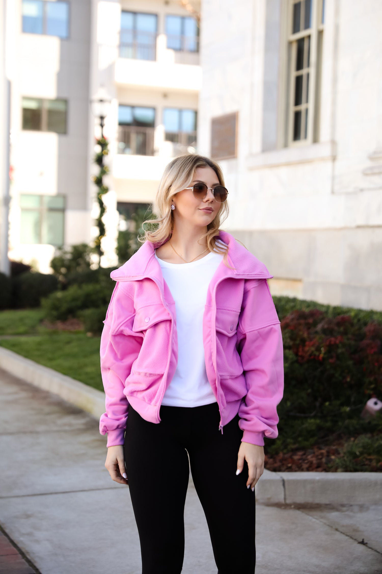 Amazing Comfort Fleece Bomber Jacket